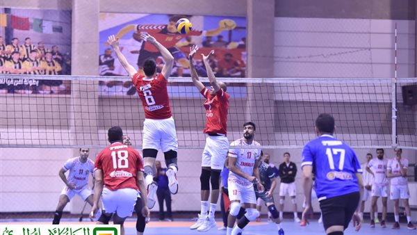 جانب من مباراة كرة