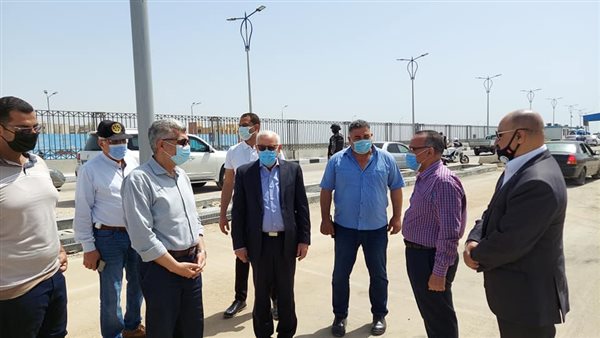 محافظ بورسعيد خلال