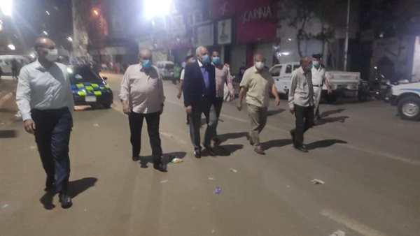 صورة من جولة المحافظ