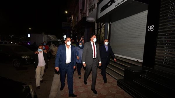 صورة من جولة المحافظ