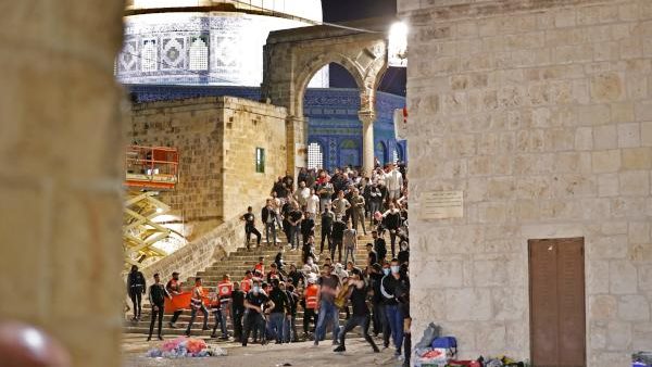 صورة من الاشتباكات