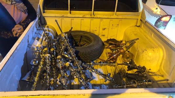 جانب من المضبوطات