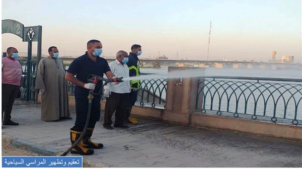 صورة من حملات التعقيم