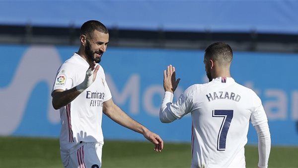 بنزيما وهزارد 