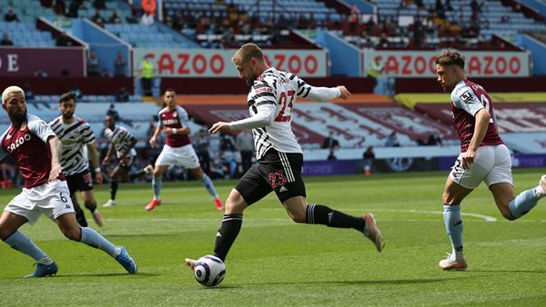 جانب من المباراة