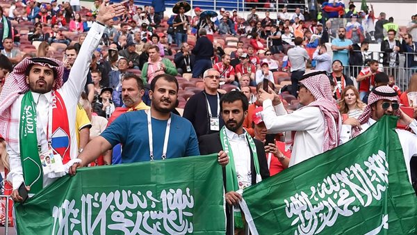 صورة لجماهير السعودية