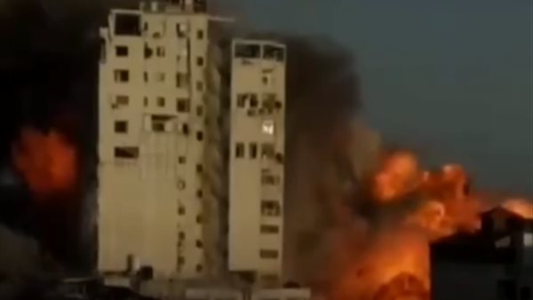 انهيار برج الشروق