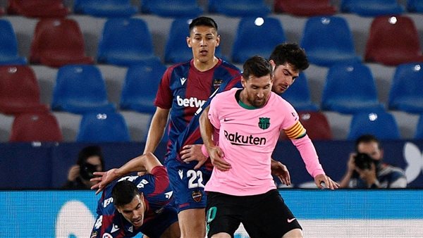 جانب من مباراة برشلونة