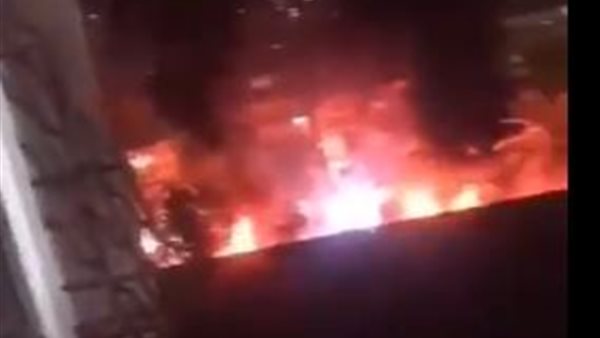 سقوط الصاروخ على