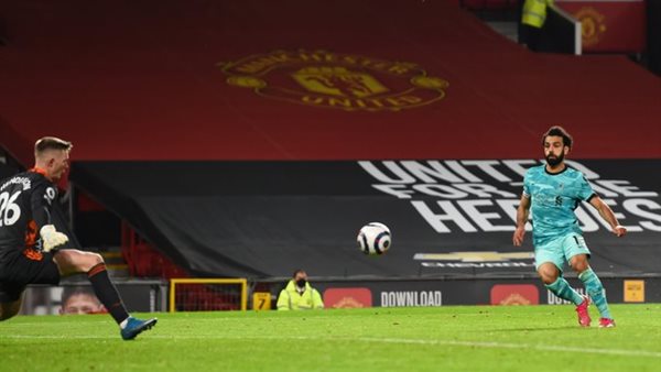 محمد صلاح في مباراة