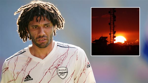 محمد النني لاعب أرسنال