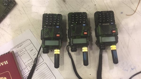 جانب من المضبوطات