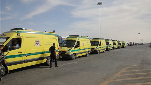 سيارات الاسعاف المصرية