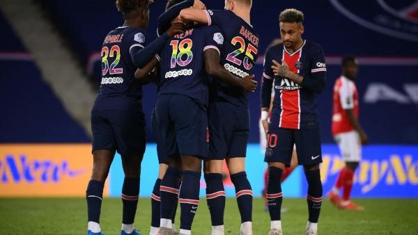 جانب من المباراة