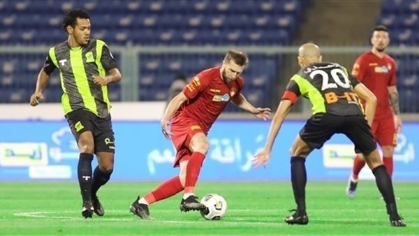 جانب من المباراة