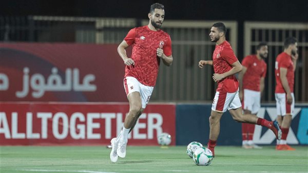 جانب من مران الاهلي