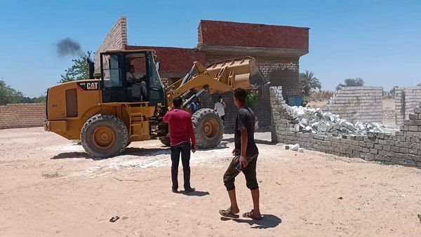 جانب من اعمال الازالة