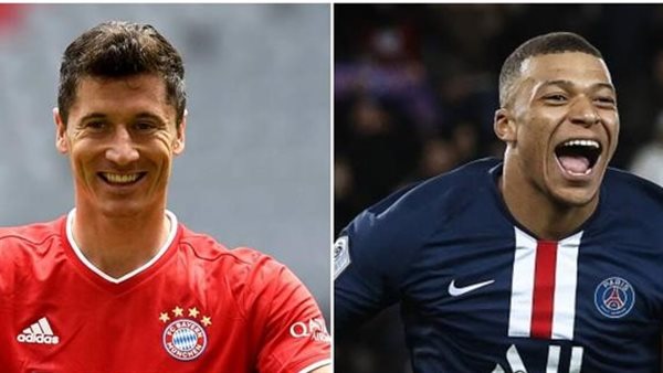 مبابي وليفاندوفسكي