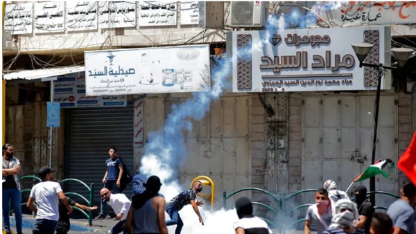 جانب من المواجهات