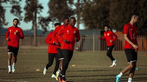 جانب من مران الاهلي