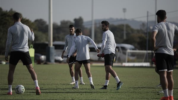 جانب من مران الاهلي