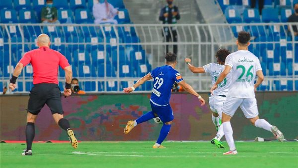 جانب من المباراة