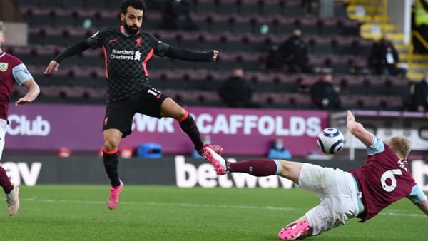 محمد صلاح في مباراة