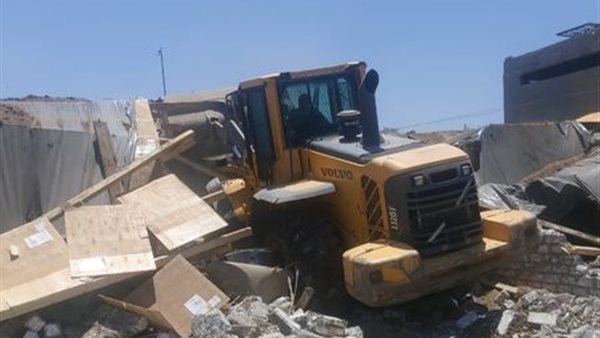 جانب من اعمال الازالة