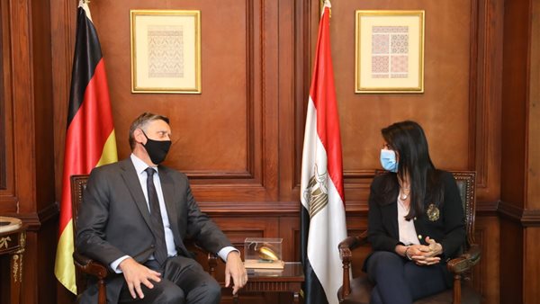 المشاط والسفير الألماني