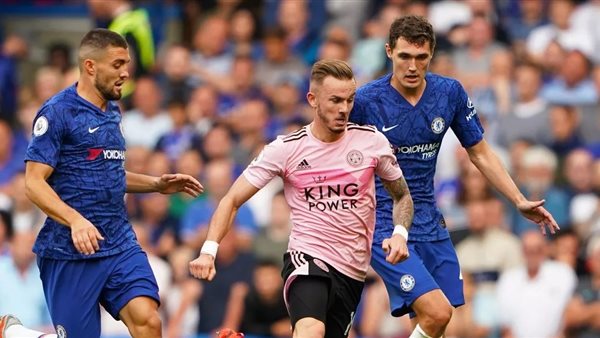 جانب من مباراة ليستر