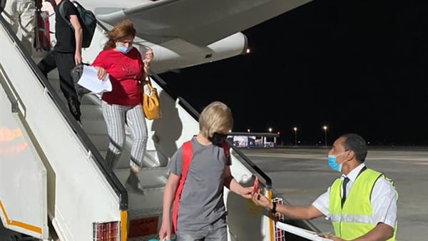 صورة من وصول الرحلة