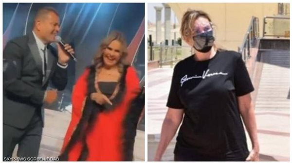 الفنانة يسرا