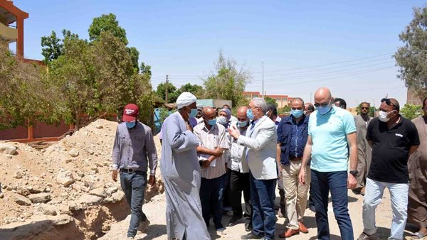 جولة محافظ الأقصر