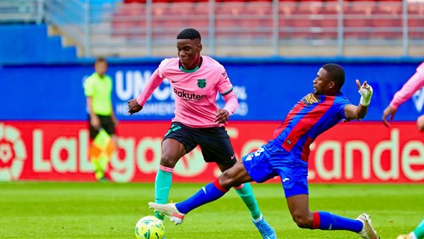 جانب من المباراة