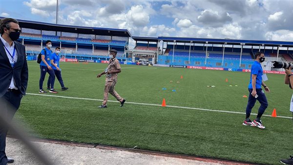 جانب من المباراة