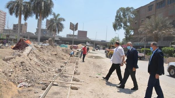 محافظ القليوبية خلال