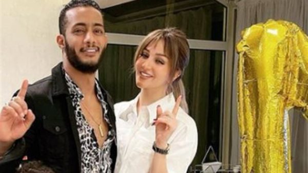 محمد رمضان وزوجته