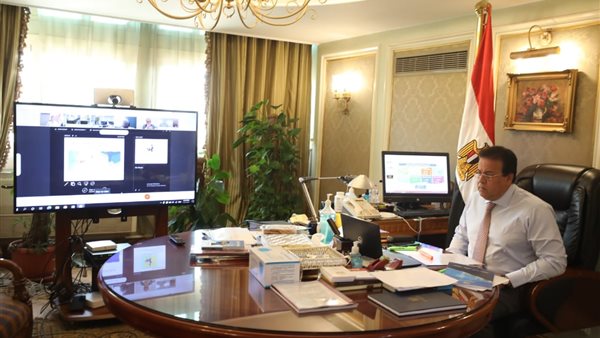 صورة من مشاركة الوزير