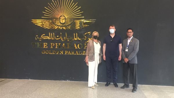 صورة من زيارة الوفد