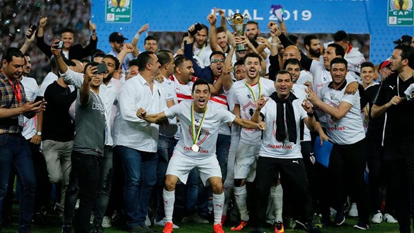 صورة من احتفال الزمالك