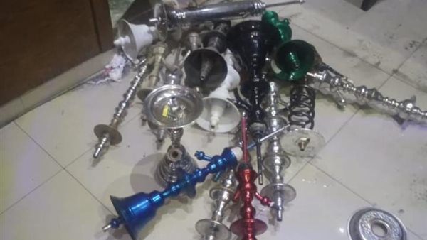 جانب من المضبوطات