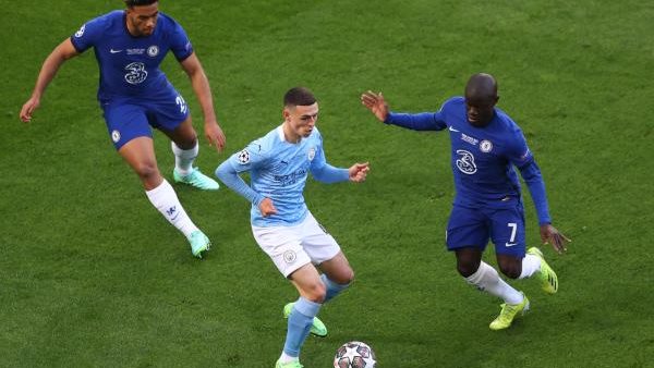 جانب من المباراة