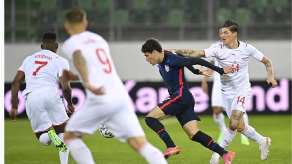 جانب من المباراة