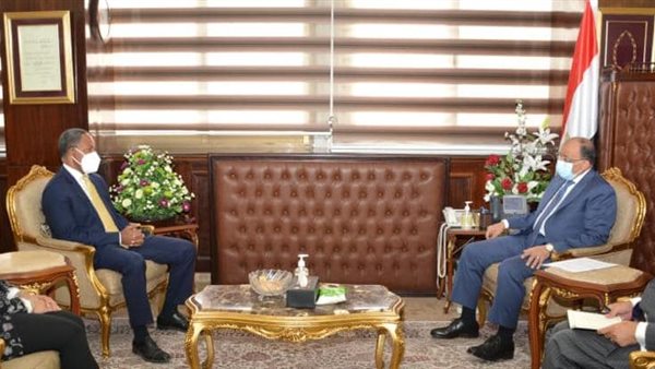 شعراوى يستقبل مدير