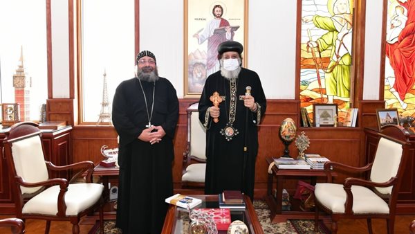 البابا تواضروس يستقبل