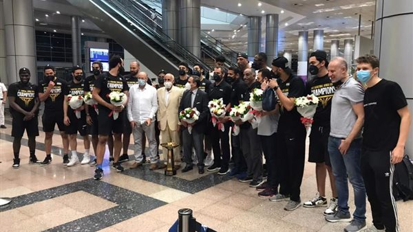 فريق السلة بالزمالك