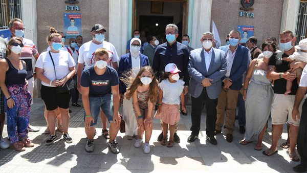 وزيرة الصحة خلال