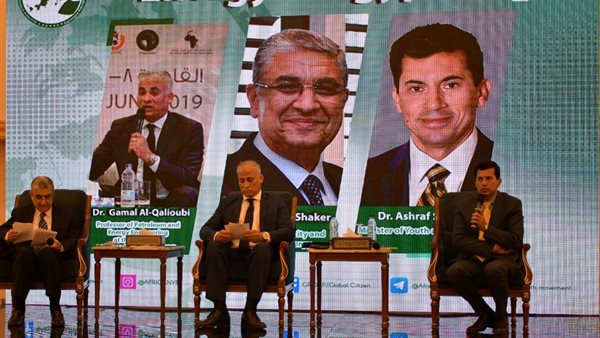 وزيرا الشباب والكهرباء