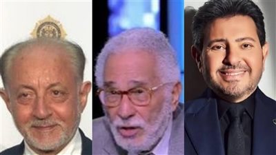 هاني شاكر وعبد العزيز مخيون وعبد الرحمن ابو زهرة 