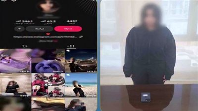 ضبط صانعة محتوي